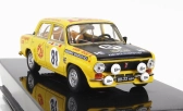 Ixo-models Lada fiat 1600r N 81 Ally Acropolis 1977 S.brundza - A.brum 1:43 Žltá matná čierna