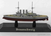 Edicola Warship Braunschweig Liner Warship Germany 1902 1:1250 Military