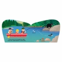 Mudpuppy Kniha v tvare karavanu Happy Camper
