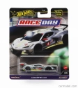 Mattel hot wheels Chevrolet Corvette C8.r 5.5l V8 Team Corvette Racing N 4 24h Daytona 2020 M.fassler - O.gavin - T.milner 1:64 Stříbrná Žlutá