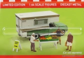 American diorama Figures Set - Farmers Market 1:64 Různé