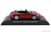 Minichamps Porsche 911 997 Carrera S Cabriolet 2005 1:43 Red Met