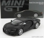 Truescale Bugatti Chiron Super Sport 2018 1:64 Matt Black
