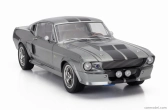 Kk-scale Ford usa Mustang Shelby Gt500 Eleanor Coupe 1967 1:12 Šedá Černá
