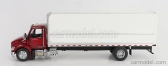 Dm-models Peterbilt 536 Truck Cassonato 2010 1:32 Červená Met Bílá