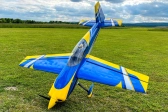 RC letadlo 104" Edge 540T 2,64m, modrá/žlutá
