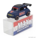 Brumm Fiat 500 Brums Livery Max N 1 World Champion 2024 - F1 Wheels 1:43 Matt Blue