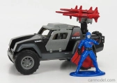 Jada Jeep Commander 1996 With G.i.joe Figure 1:32 Šedá Černá