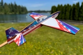 Stick plane - Extra 300 Modrá