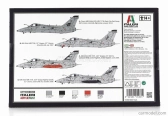 Vojenské lietadlo Italeri Embraer Amx Ghibli 1985 1:72 /