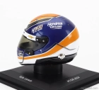 Spark-model Arai helmet Casco Helmet Kyle Larson Team Arrows Mclaren H1100 Nascar Cup Series Season 2024 1:5 Modrá Oranžová Bílá