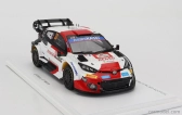 Spark-model Toyota Yaris Gr Hybrid Rally1 Team Toyota Gazoo Racing Wrt N 33 Winner Rally Japan 2023 Elfyn Evans - Scott Martin 1:43 Biela červená čierna