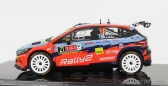 Ixo-models Hyundai I20 N Rally2 Team Hyundai Motorsport N 21 Winner Wrc2 Rally Ypres 2021 J.huttunen - M.lukka 1:43 Svetlo modrá červená zelená