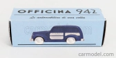 Officina-942 Fiat 500c Belvedere 1951 1:76 Modrá