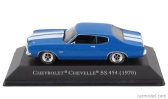 Edicola Chevrolet Chevelle Ss 454 Coupe 1970 - Con Vetrina - S vitrínou 1:43 Modrá biela