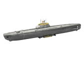 Plastic ModelKit ponorky 05186 – 70 Years Bundeswehr: Wilhelm Bauer, Type 206A, Class 2 (1:144)