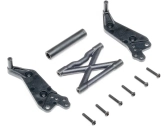 Losi wheelie kit čierny: Mini LMT