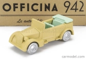 Officina-942 Fiat 1100 Militare Cabriolet Open 1939 1:76 Vojenský Písek