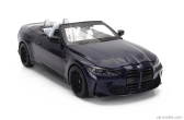 Minichamps BMW radu 4 M4 (g83) Cabriolet 2020 1:18 Modrá