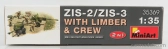 Miniart ZIS 2/zis-3 With Limber & Crew 1:35 /