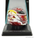 Spark-model prilby Bell Casco Helma F1 Lewis Hamilton Majster sveta Team Amg Petronas W10 N 44 2nd Usa Gp 2018 1:5 Red White