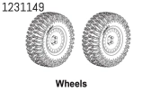 1231149 - 2.2" Tire Set CR4.4 (2)