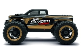 ROZBALENO-RC auto Slyder MT Turbo 1/16 4WD 2S Brushless, zlatá