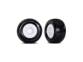 Kolesá Traxxas 2.1/2.6", biely disk, pneumatiky Response Pro (2)
