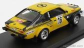 Trofeu Opel Kadett C Gt/e (nočná verzia) N 16 4th Rally Montecarlo 1976 Walter Rohrl - Jochen Berger 1:43 Žltá čierna