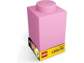 LEGO nočná lampička Silikónová kocka ružová