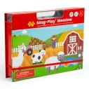 Bigjigs Toys Magnetické obliekacie puzzle Farma