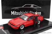 Pop-race-limited Mitsubishi Starion With Driver Figure 1988 1:64 Red
