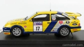 Trofeu Ford england Sierra Rs Cosworth N 17 Rally Rac Lombard 1988 M.lovell - T.harryman 1:43 Žlutá