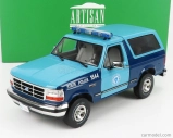 Greenlight Ford usa Bronco Xlt Massachusetts State Police 1996 1:18 2 Tóny Modré