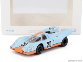 Norev Porsche 917k 4.5l Team John Wyer Automotive Engineering Ltd Gulf N 20 24h Le Mans 1970 Jo Siffert - Brian Redmann 1:43 Svetlo modrá oranžová