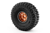 1,9'' hliníkové disky pre 1/10 crawler/expedition oranžové - 2 ks