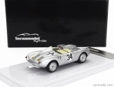 Tecnomodel Porsche 550a Team Porsche Kg N 34 24h Le Mans 1957 C.storez - E.crawford 1:43 Silver