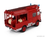 Edicola Renault 1000kg cisternové hasičské auto 1965 1:43 Červená