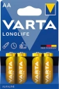 VARTA 4106 Longlife AA LR6 4ks