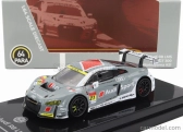 Paragon-models Audi R8 Lms Team Hitotsuyama N 21 Gt300 Class Super Gt 2017 Richard Lyons - Masataka Yanagida 1:64 Šedá Bílá