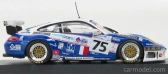 Minichamps Porsche 911 996 Gt3rs N 75 24h Le Mans 2004 Sugden - Khan - Smith 1:43 bielo modrá