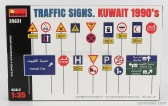 Miniart Accessories Segnali Stradali - Traffic Signs Kuwait 1990 1:35 /