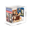 RoboTime 3D dřevěná skládačka Miniatura domečku mini Pekárna