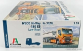 Italeri Iveco fiat Stralis 480 Euro 6 Hi-way Truck 2-assi 2016 1:24 /
