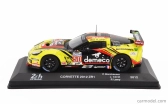 Edicola Chevrolet Corvette C6 Zr1 5.5l V8 Team Larbre Competition N 50 Winner Lmgte-am Class 24h Le Mans 2012 Patrick Bornhauser - Julien Canal - Pedro Lamy 1:43 Žlutá Černá Červená