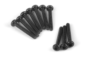 Imbusové skrutky s guľatou hlavou M2x14mm (10 ks)