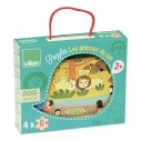 Vilac Drevené puzzle Zoo - poškodený obal