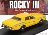 Greenlight Dodge Monaco Taxi City Cab Co 1978 - Rocky Iii Movie 1:43 Žltá