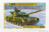 Zvezda Tank T-80ud Vojenská ruská hlavná batéria 1945 1:35 /