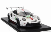 Spark-model Porsche 911 991-2 4.2l Team Porsche Gt N 91 Winner Lmgte Pro Class 24h Le Mans 2022 Gianmaria Bruni - Richard Lietz - Frederic Makowiecki 1:18 Bílá Šedá Červená